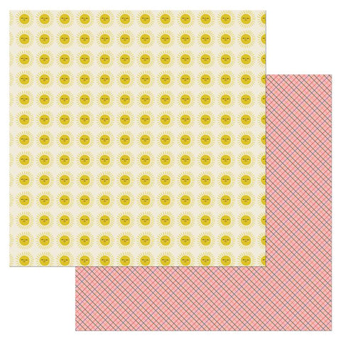 American Crafts Coast-to-Coast Pass The Sunscreen Patterned Paper