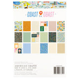 American Crafts Coast-to-Coast 6x8 Paper Pad