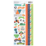 Pebbles Cool Boy 6x12 Stickers Sheet