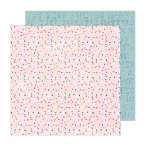 Pebbles Cool Girl Party Dots Patterned Paper