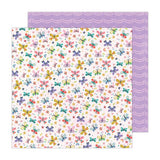 Pebbles Cool Girl Butterflies Patterned Paper