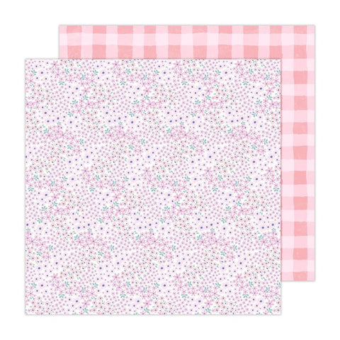 Pebbles Cool Girl Petals Patterned Paper