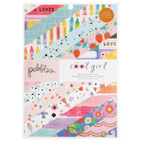 Pebbles Cool Girl 6x8 Paper Pad