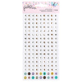 Pebbles Cool Girl Puffy Alphabet Stickers