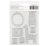 American Crafts Hello Little Boy Metal Die Set