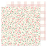 American Crafts Hello Little Girl Floral Patterned Paper