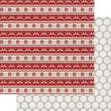 Fancy Pants Cozy Christmas Rudolph's Run Patterned Paper