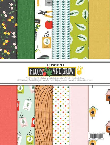 Fancy Pants Bloom and Grow 6x8 Paper Pad