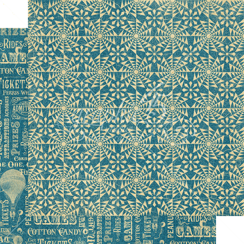 Graphic 45 Come One, Come All! Collection First Prize Patterned Paper