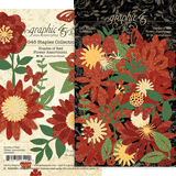 Graphic 45 G45 Staples Embellishments Flower Assortment—Shades of Red