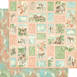 Graphic 45 Wild & Free Creatures Great & Small Patterned Paper