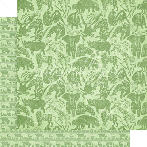 Graphic 45 Wild & Free Jungle Gym Patterned Paper