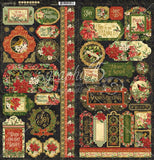 Graphic 45 Warm Wishes Sticker Embellishments