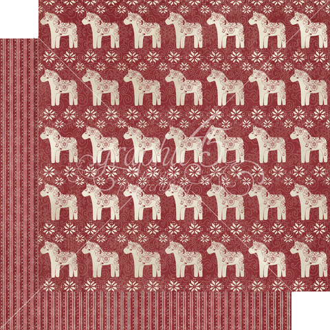 Graphic 45 Let's Get Cozy Sweater Weather Patterned Paper