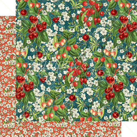 Graphic 45 Life's a Bowl of Cherries Hello Sunshine  Patterned Paper