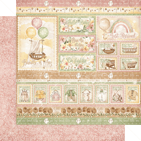 Graphic 45 Little One Bundle of Joy  Patterned Paper
