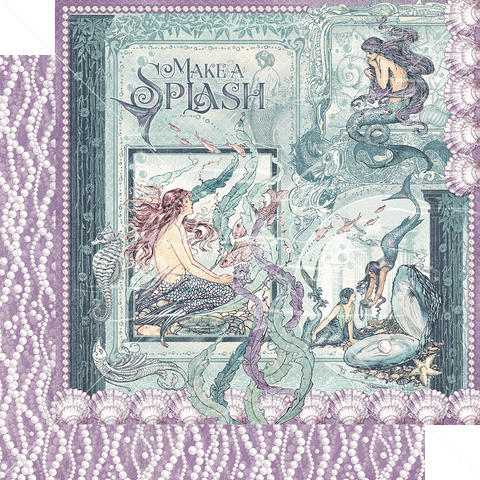 Graphic 45 Make a Splash Make a Splash Patterned Paper