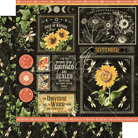 Graphic 45 Life Is Abundant September Patterned Paper