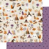 Fancy Pants Happy Halloween Spooky Skies Patterned Paper