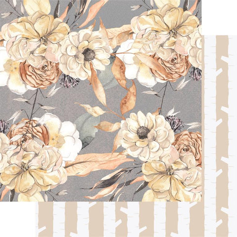 Fancy Pants Frosted Forest White Birtch Patterned Paper