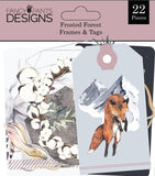 Fancy Pants Frosted Forest Cards & Tags Ephemera Die Cut Embellishments