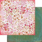 Fancy Pants Fruitcake & Tinsel Woodland Floral Patterned Paper
