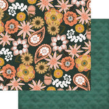 Fancy Pants Paislees and Petals Forgotten Floral Patterned Paper