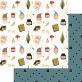 Fancy Pants Enchanted Garden Gnome Life Patterned Paper