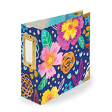We R Memory Keepers Paper Wrapped 4x4 Album - Floral