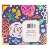 We R Memory Keepers Paper Wrapped 4x4 Album - Floral