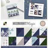 DCWV 12x12 Christmas Premium Stacks -  Midnight Magic Paper Pad