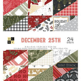 DCWV 6x6 Christmas Premium Stacks -  December 25th Paper Pad