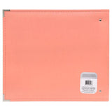 We R Memory Keepers 12x12 Classic Leather Album - Coral