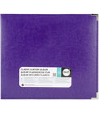 We R Memory Keepers 12x12 Classic Leather Album - Grape Soda