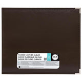 We R Memory Keepers 12x12 Classic Leather Album - Dark Chocolate