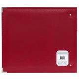 We R Memory Keepers 12x12 Classic Leather Album - Real Red