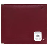We R Memory Keepers 12x12 Classic Leather Album - Wine