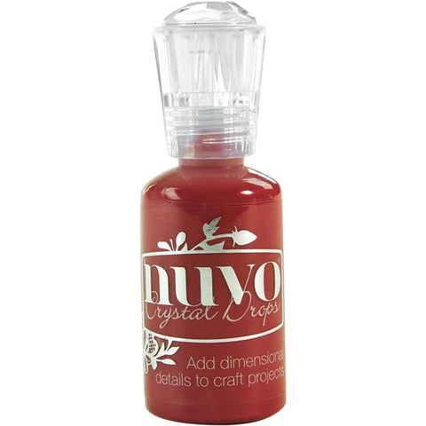 Tonic Studios Nuvo Crystal Drops - Autumn Red