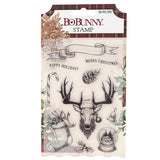 BoBunny Christmas Treasures Acrylic Stamp Set