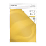 Tonic Studio Craft Perfect Satin Mirror Cardstock - Gold Pearl
