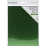 Tonic Studio Craft Perfect Satin Mirror Cardstock - Flourishing Green