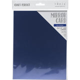 Tonic Studio Craft Perfect Satin Mirror Cardstock - Blue Obsidian