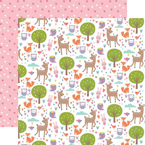 Echo Park All About A Girl Park Playdate Patterned Paper