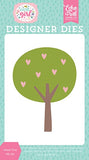 Echo Park All About A Girl Heart Tree Designer Die Set