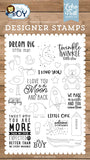 Echo Park Baby Boy Dream Big Little Man Designer Stamp Set