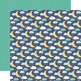 Echo Park Hello Baby Boy Starry Night Patterned Paper
