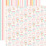 Echo Park Hello Baby Girl Girl Mobiles Patterned Paper