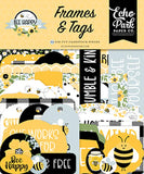 Echo Park Bee Happy Frames & Tags Embellishments