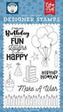 Echo Park Birthday Boy Birthday Fun Designer Stamp Set