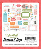 Echo Park Birthday Girl Frames & Tags Embellishments